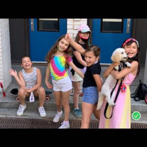 Alicia Minshew Instagram - And this is how you end elementary school after being in quarantine..... take note of my kid’s leg. 😂( We had to take one with the masks down for a moment to see their happy little faces!) I am not crying at all.😪. Next up..middle school. 😭Wills had the best 6 years of her life at #ps199. We will be  forever grateful for all of her fantastic teachers and for her amazing experience at this school. It will be in our hearts forever.❤️❤️#5thgradegraduation #timeflies #friendship