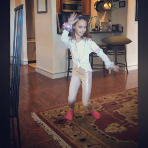 Alicia Minshew Instagram - And just like that this little bundle is 10 years old! Complete with sparkly leggings and her silly dance! Happy birthday to my kind, sweet, sensitive silly lunatic of a child. It has been the best decade of my life. You make me proud every day.  Please don’t change and turn into an asshole. Thanks. ❤️ My how time flies when you are having fun...#birthdaygirl #doubledigits