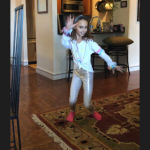 Alicia Minshew Instagram - And just like that this little bundle is 10 years old! Complete with sparkly leggings and her silly dance! Happy birthday to my kind, sweet, sensitive silly lunatic of a child. It has been the best decade of my life. You make me proud every day.  Please don’t change and turn into an asshole. Thanks. ❤️ My how time flies when you are having fun...#birthdaygirl #doubledigits