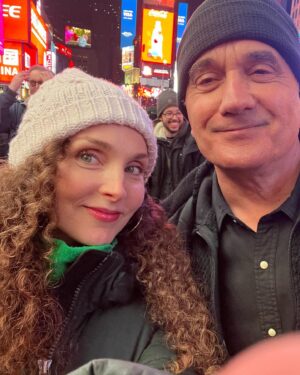 Alicia Minshew Instagram - What a treat it’s been to play with such fun people on this film! Almost got arrested by the lovely @paulborghese , frolicked in @timessquarenyc with @flyingblc73, the fabulous @michelefrantzeskos and group, and got a bad-ass tat put on my back by the magical @brushedbyceliaaurora. (Thanks @le.woods for snapping the photo!) 😁 Nothing better than shooting in NYC. There’s no place like it. Excited to see how all of this madness pieces together. So grateful. 🥰