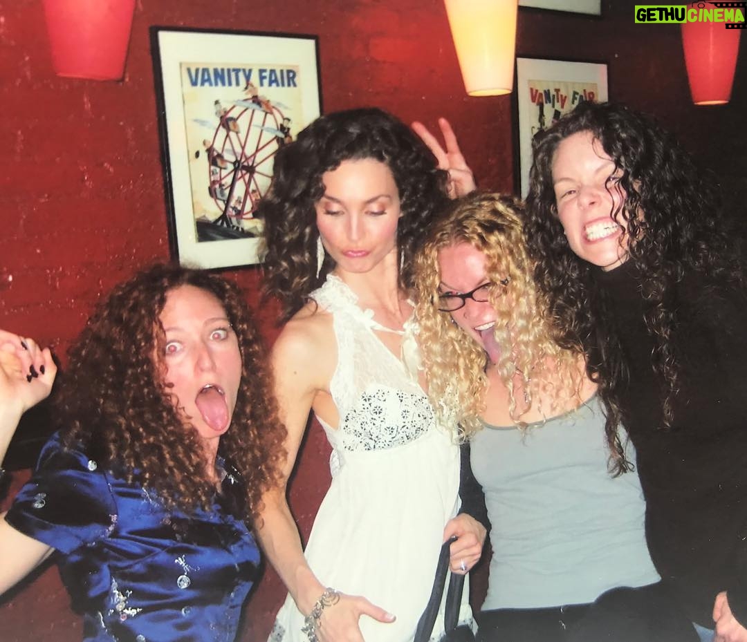 Alicia Minshew - 1.1K Likes - Throwing it back to the night before my wedding with my beautiful and nutty sisters! Yes.... we totally look like an 80's metal hair band here! 🤣🤘We are lunatics. And that is a shitload of curly hair...! 😲 #tbt #sisters #nutty #hairband #heavymetal #naturallycurly #curlygirls #fun #whitesnake #defleppard #poison
