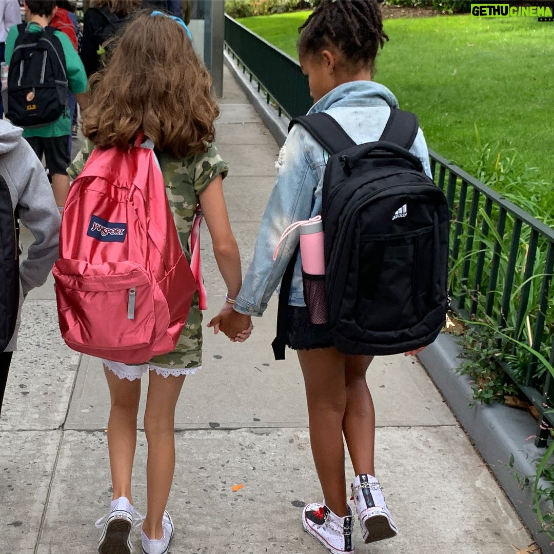 Alicia Minshew - 2.2K Likes - And so it begins... 5th freaking grade! These 2 little city chicks have been walking to school together for 5 years. It gives us all such joy each year! Look how much smaller they were the first year! I love that they still hold hands..🥰 #backtoschool #fifthgrade #nyc #citygirls #foreverpals