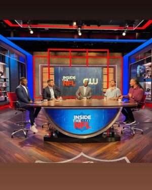 Alicia Zubikowski Instagram - What a full circle moment today ❤️ 

I started my career at @nflfilms right out of college and it’s been an unbelievable journey since living out my dreams doing things I never thought possible…but being back here today with my NFL Family as we launch the new Inside The NFL, truly can’t be put into words. Back working and creating with the best in the business and some of my favorite people and having guys like my brother @ochocinco and @laflamablanca95 @ifjayhadinstagram w/ one of my pivot fam @officialchanningcrowder and of course when the show was first talked about…there was not even another name in mind who should host this show and today we see why… @realrclark no surprise but you crushed it 🫡 

So as the new football season starts, I too remember my first “welcome to the NFL” moment and how working in Mount Laurel, NJ, the Mecca of football and filmmaking, was the best first job and life experience I could ask for! Which is why I second guessed going out on my own to start my production company but my biggest supporter was always Steve Sabol- pushing me to take risks, use my strengths to create and always to cherish relationships along the way. Well the last thing Steve said to me when I left NFL Films is, “Go be great and you always have a place to come back to that is home”. Well my company is still going strong and today felt like coming back home. 🫶❤️

Inside The NFL every Tuesday night on the CW🎬