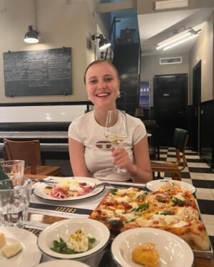 Alika Milova Instagram - had such a nice trip to Rome. 
Good food, good company and good weather:) 🦋