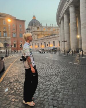 Alika Milova Instagram - had such a nice trip to Rome. 
Good food, good company and good weather:) 🦋