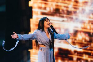 Alika Milova Instagram - Exactly 1 year ago my dream came true. Not only I participated in Eurovision but I got into the finals!!!! 
I’m still really grateful to every one of you who voted and supported me. It means the world. I built up the world of bridges. Thanks to my team, Estonian delegation, @wouterhardy.producer , @universalmusicestonia and of course YOU guys. You fill my heart with joy and happiness every day. 
I love you. ❤️ 
and let the best song win:)