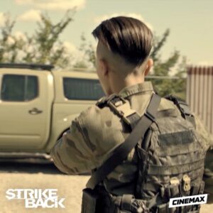 Alin Sumarwata Instagram - Go on, ask me again if #strikeback is back on. 🤨😂💛⁣
We are halfway in @cinemax ⁣
There’s no turnin’ back. ⁣
#gracienovin #section20 #watchyoursix #always #washyourhands #often #plantsomething  #occasionally #dontbeadickhead #ever