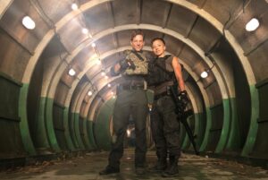 Alin Sumarwata Instagram - Seriously, get you a Boss that can do it all. ⁣
Happy Birthday Bamber ⁣
@imjamiebamber ⁣
You are one in a million. ⁣
#coltrane #gracienovin #strikeback