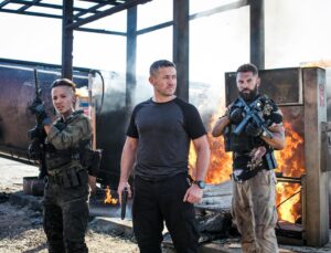 Alin Sumarwata Instagram - 🔥⛽️ ⁣Fuel up.⁣
EP 6 On now @skytv 9pm ⁣
⁣#Novin #Mac #Wyatt #Strikeback