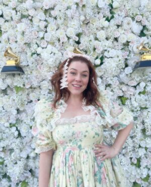 Alisha Gaddis Instagram - What an honor to be invited to attend the @recordingacademy GRAMMY Nomination Celebration! What a glorious event! Thankful to have my handsome ride-or-die husband next to me and rep the @theluckyband_ fam ❤️🏆❤️ Congrats to all the nominees and truly grateful to be a part of the legacy. #grammy #grammynominee #losangeles #wifey #grammywinner #latingrammy #hollywood