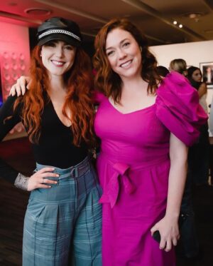 Alisha Gaddis Instagram - Women doing it with women for women. Honored to keynote speak and join a panel of all-stars!  Thank you Rupa at @worldwomanfund for having me at the World Women Hour sponsored by @bmw & @maxmara. (Loved wearing my gorgeous, ethically sourced dress by women-owned @cleobella ) 🩷 An incredible event in every way. #gogirls #womenempowerment #womensupportingwomen #togethereearestronger