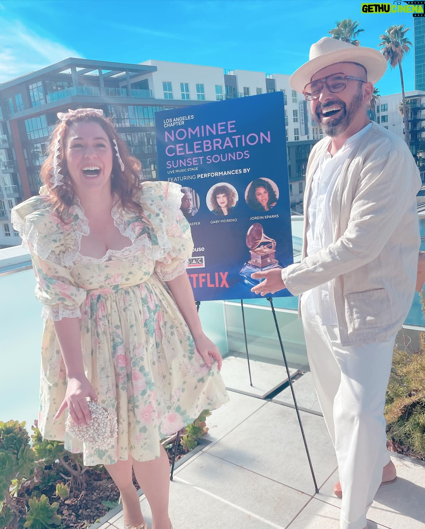 Alisha Gaddis - 3 Likes - What an honor to be invited to attend the @recordingacademy GRAMMY Nomination Celebration! What a glorious event! Thankful to have my handsome ride-or-die husband next to me and rep the @theluckyband_ fam ā¤ļøšā¤ļø Congrats to all the nominees and truly grateful to be a part of the legacy. #grammy #grammynominee #losangeles #wifey #grammywinner #latingrammy #hollywood