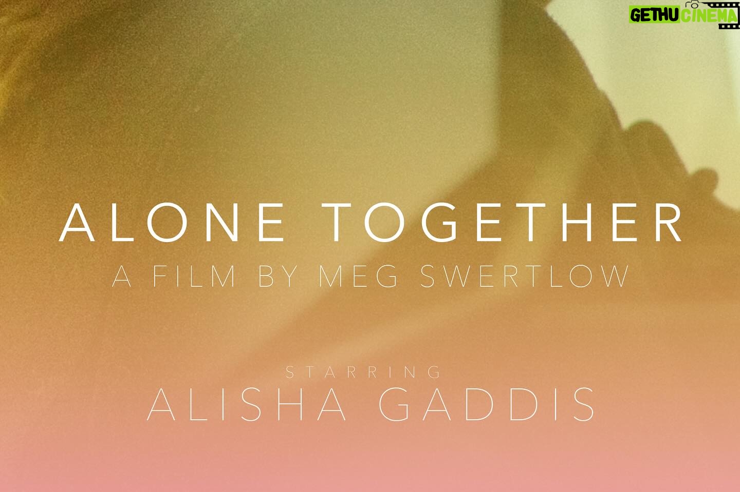 Alisha Gaddis - 3 Likes - As we picture locked on my next film, REBORN - got amazing news ALONE TOGETHER will be showing at the Santa Barbara International ShortFest! Soon, the film will be available to view worldwide. Until then, road trip @meggbot3000 š