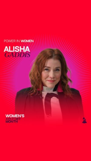 Alisha Gaddis Instagram - Power In Women 🎵 Alisha Gaddis

✨ Meet #AlishaGaddis, a recording artist, actress, writer, entrepreneur, and mom. Besides working on GRAMMY-nominated albums with @theluckyband_, she is also a multi-@latingrammys winner, Emmy-winning actress, and a best selling author.

💕 This #WomensHistoryMonth the Recording Academy is amplifying women in music with our #PowerInWomen series. #GRAMMYs