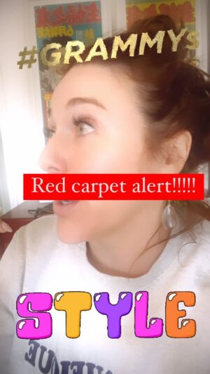 Alisha Gaddis Instagram - LIVE!! Red carpet update!! #grammynominees #grammys #redcarpet #fashion