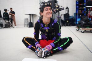 Alison Jaye Horowitz Instagram - i love this job 
i love this job so much and these people oooooof babyyy wowww

Our king and brilliant cinematic director, @ismotion captured some of the joy behind the scenes working on the DLC. 

There is nothing more rewarding than telling stories with this group- I’ll tell ya! 

@guerrillagames , you have done it again. HORIZON: BURNING SHORES is now yours to sink into 🦷 

~~ love you Alva ‼️