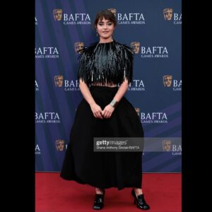 Alison Jaye Horowitz Instagram - oh man, wow ☆ ☆ ☆ ☆ ☆

@bafta Games 2023, thank you for the magic. Being nominated for Performer in a Supporting Role is a truly massive honor. The future and the giants whom I look up to- all in one room ! What the heck! 

I am so proud of our team at @guerrillagames , @sony and Horizon: Forbidden West. This story is triumphantly brave, full of remarkable characters and beautiful female friendship. To bring ‘Alva’ to life has changed me in every way possible. Through her eyes, there is endless hope and opportunity. 

Gamers and fans - thank you for loving ‘Alva’ as much as I do and following her wherever she may lead. 

My brilliant makeup artist @paulrodgersmakeup - you move mountains with your skill. Thank you for bringing my vision to life making me feel like a warrior. 

@maxmara- these pieces made me feel so grounded, confident and strong. Thank you so much for dressing me. 

@deanpanarotalent , @jsbafus : I owe it all to you guys. Thank you for everything. 

@bafta , that was one hell of a celebration. I’ll never forget it (::: 

hmu : @paulrodgersmakeup 
styling : @maxmara x @adamzanni 
Photos: @scottgarfitt 

ツ
