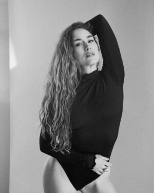 Alison Luff Instagram - Pouty Pouty No Pants strikes again- Nikon F65 & Illford delta 400 BW film 

By: @emilygoldingphoto