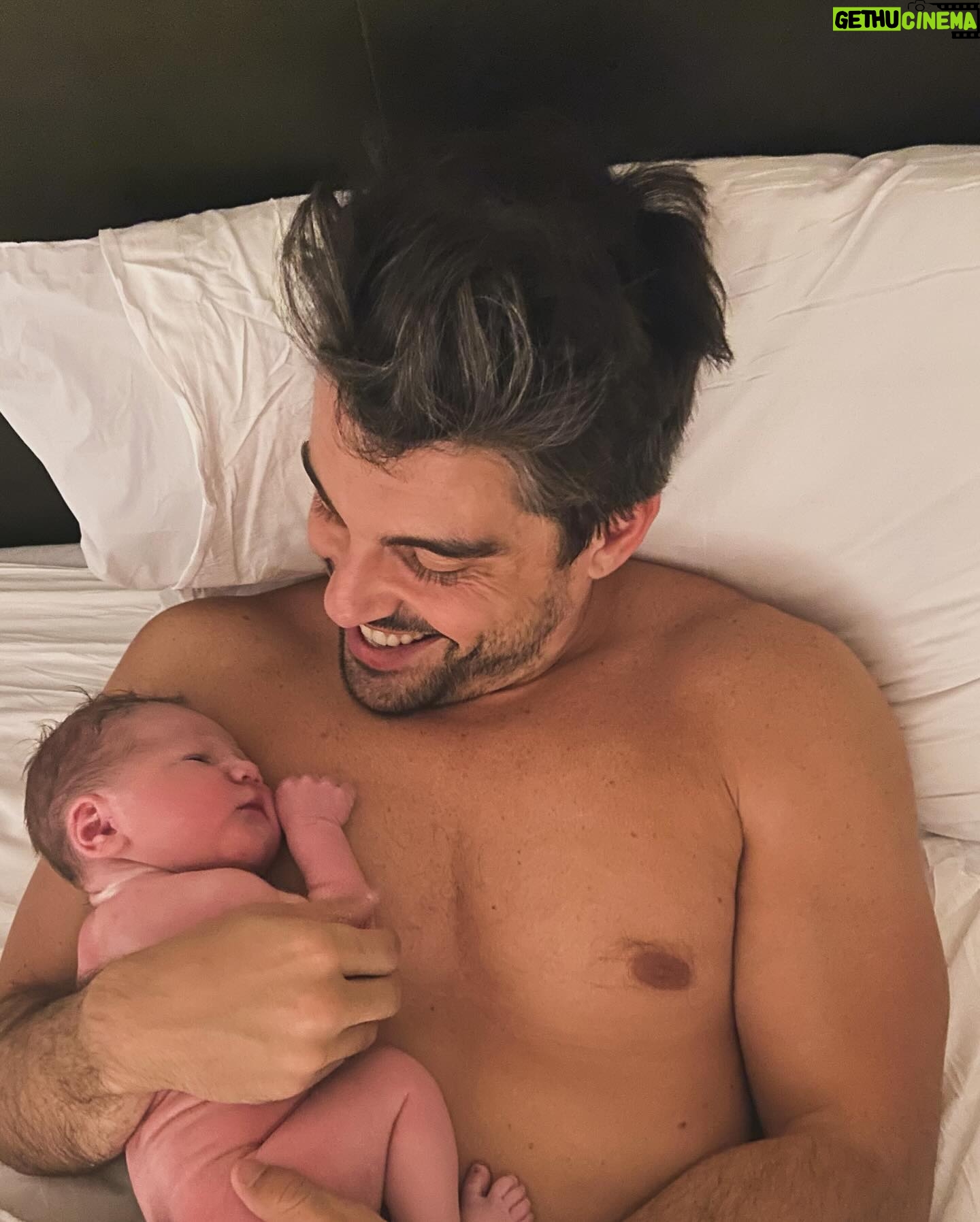 Alison Luff - 5.6K Likes - Saturday, January 6, 2024 at 10:09 pm our son Levi Stone Magnusson (7lbs 15oz and 20 1/2 inches) joined us Earthside via waterbirth. My body is sore but my heart is overflowing with an unimaginable kind of new love. Childbirth was the most transformative, overwhelming experience that truly took a village. (more on that later.)
All 3 of us are finding our way and soaking up every second. There are several people to thank but for now it’s back to cuddles, rest and baby gazing.