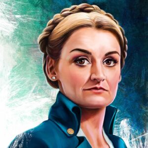 Alison Wright Instagram - Another beautiful Ruth rendition. 
This stunner from @artbycherylsavala 
 
Tonight’s a big one for our Ruthie, tune in for episode 4 @tntdrama 9/8c 

#snowpiercertv #snowpiercer @snowpiercertv @tntdrama