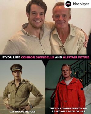 Alistair Petrie Instagram - Posted @withregram • @bbciplayer ICYDK, Adam and his dad are also on iPlayer! 😂 #PackOfLies #SASRogueHeroes #iPlayer #SexEducation