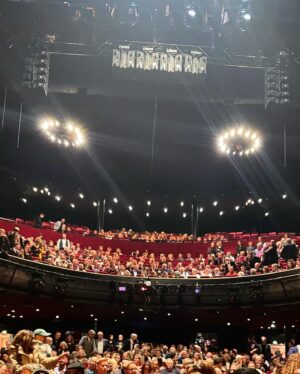 Allie Gonino Instagram - I had the honor of attending the German premiere of @lin_manuel ‘s #Hamilton in Hamburg last Thursday. Somehow, despite that I couldn’t understand much of what anyone was singing, I was even more moved than I had been after seeing it in New York before the pandemic. The performances, choreography, stage direction, translations, and live band were all so immaculate. This was my first live theater performance to attend since the lockdown - since my last time seeing ‘Hamilton’ - and the passion, joy, and release of years of anticipation, and hope were palpable. Knowing the artists had waited two years to give this performance, to debut a controversial and critically acclaimed work of art, in an entirely different language and country of origin - knowing how long so many of us felt suspended in time, not knowing the future of live theater - made this moment all the more emotionally satisfying. Don’t miss this production if you find yourself in Hamburg! Thank you to @hallentertainmentgroup for including me in this magical evening. 

#livetheater #hamiltonmusical #hamiltongermany #hamburgcity #hamburg