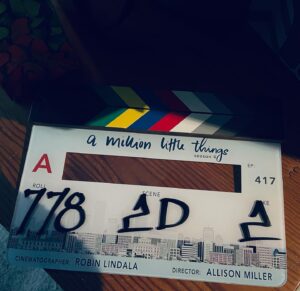Allison Miller Instagram - Tonight I wrapped my first episode of television as a director. I am so grateful to this crew for supporting me in every way - namely the t-shirts from our A Cam operator and every single person who wore them on day 1 AND day 8. @the.real.joannakerns and @heydjnash thank you for trusting me to tell these stories from a different side of the camera. Thank you to the cast for endless cheerleading and INCREDIBLE performances. I am so lucky. I have wanted to do this for so many years and the job has brought me new levels of joy. I told the crew tonight that this has been one of the best experiences of my life and that’s 💯. A creative fever! I can’t wait to do it again. ❤️❤️❤️ #amillionlittlethings