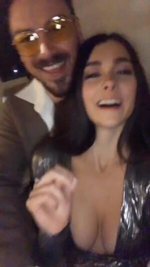 Allison Paige Instagram - I’m a day late I know I know I know….

Life has been serving us some shit sandwiches lately. But that’s okay. We will continue to dance through it and find the joy and the love and the laughter. Together. 

My Valentine ♥️ Touch Butts
@matthewpaetz