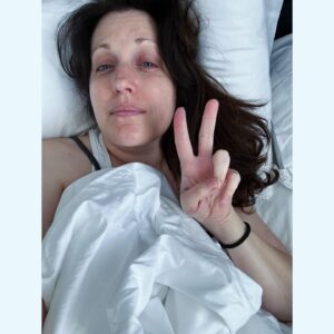 Allison Tolman Instagram - All I want to do is lay around in fancy hotel sheets, eschewing any plans my former, more ambitious self made previously, while somehow also not inconveniencing anyone or making them mad at me.