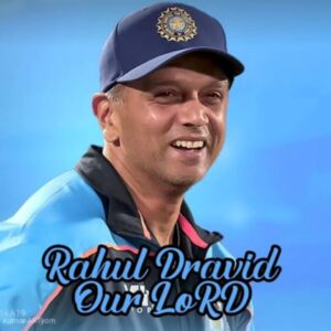 Alok Babu Instagram - Thank you sir ❤️ You made us proud 
Great Wall of India Stands Tall 🤝
#RahulDravid