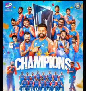 Alok Babu Instagram - Champions of the World T20 cricket 🥰
Father is always Father, Indiaaaaa Indiaaaaaa
ಭಾರತ ಮಾತೆಗೇ ಜೈ 🤝🤙🏻