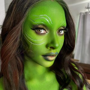 Alondra Excene Shields Instagram - 💚 @_imdarkphoenix_ 💚
Gamora look for Wondercon!
•
•
•
•
•
#gamora #guardiansofthegalaxy #marvelcosplay #gamoracosplay #wondercon #wondercon24