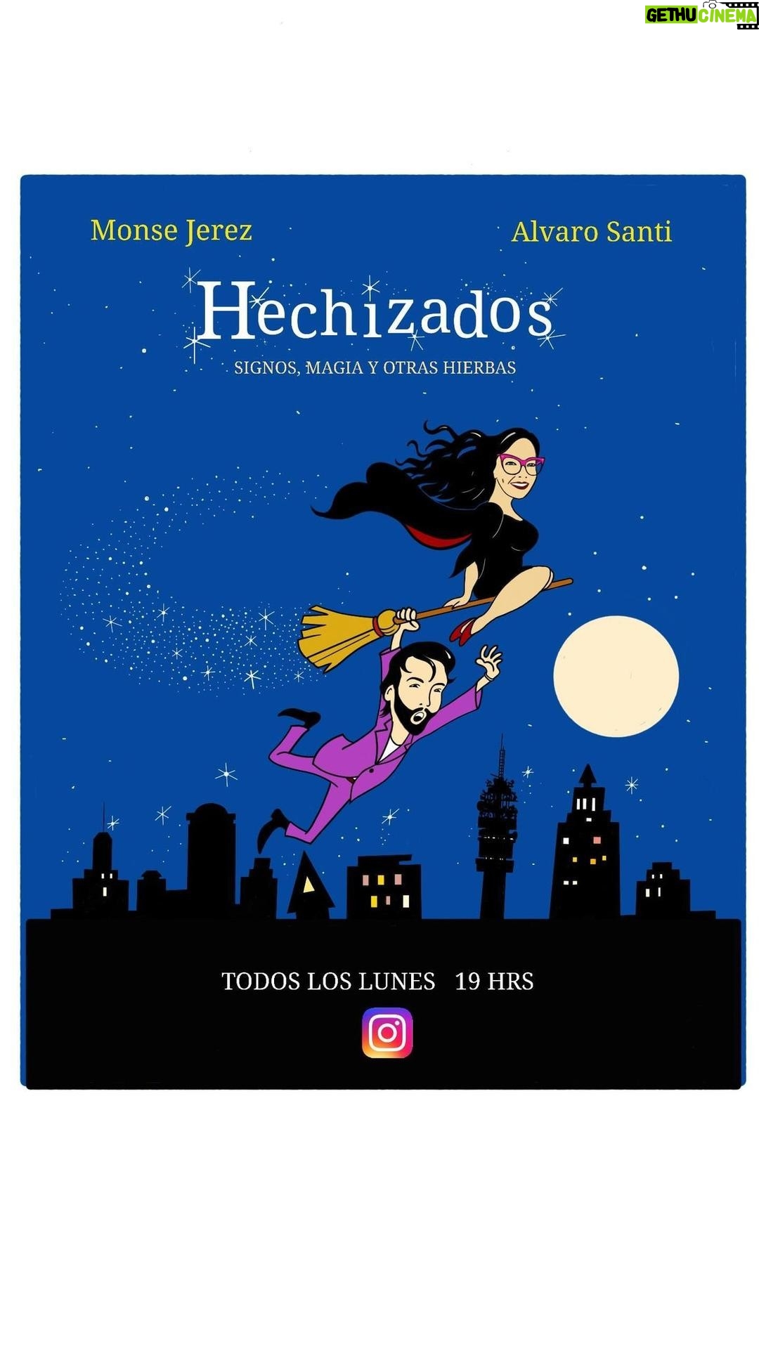 Alvaro Santi - 552 Likes - Prepárense para una dosis de magia y risas cada lunes a las 19:00 hrs, HECHIZADOS ✨🧹
Un espacio donde la Comedia se mezcla con la magia y la sabiduría del Tarot 🎴✨
Junto a @alvarosanti y @soymonsejerez
exploraremos la guía signo a signo para descubrir qué aventuras nos depara el destino!
¿Te atreves a dejar que la magia de “Hechizados” te envuelva?
Entonces únete a nosotros y déjate llevar por la buena energía. Nos vemos este lunes 15 y todos los lunes a través de Instagram Live 🧹💖
.
.
#monsejerez #alvarosanti #tarot #zodiaco #geminis #risas #predicciones #hechizados #buenaenergia #estreno
