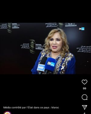 Amale Temmar Instagram - لنكن سفراء السلام في بلادنا و ليكن كل مهرجان عنوانا للحب و السلام و حفظ الله بلادنا و لتكن ارض الله تنعم بالأمان ومن مراكش نبعث لكم احلى سلام @art_de_la_mariee  @etablissement_diana_marrakech