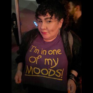 Amanda-Faye Jimenez Instagram - The mood? SPOOKY*!! Swipe for it and come to my show THIS WEDNESDAY 7:30PM at the Elysian Theater (link for tickets in bio, use discount code CHICAS for a sweet discount)! The lineup is truly bananas 🍌🍌🍌 with hilarious people. See you there!!

*despondent