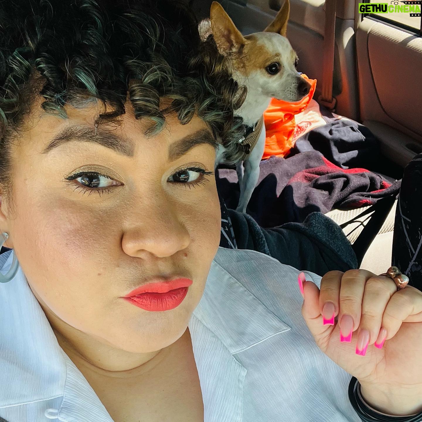 Amanda-Faye Jimenez - 3 Likes - Hmmm so I have a few very cute, very special Pride pics, but in the process of looking through them, I discovered that the only pic I took on Dyke Day was this one of myself accidentally looking exactly like…well, just swipe. Ayiyi, the perils of being a #buttondownfemme