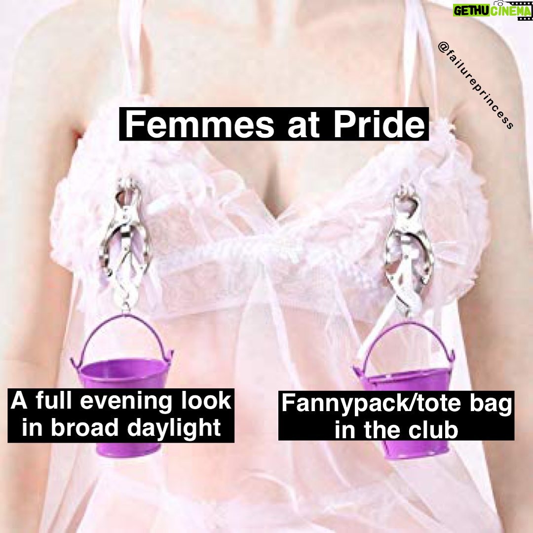 Amanda-Faye Jimenez - 3 Likes - It’s L.A. PRIDE WEEKEND #femmefriday!! Hope all who celebrate have a wonderful day/weekend/month. My biggest tip for femmes who feel like they don’t get easily clocked as queer and would like to is that if you project fun, fabulousity, and flamboyance whenever possible and hang out with a lot of other queer people who love you and make you feel most like yourself, you’ll rarely feel invisible to anyone that matters. Be gay, do crime, be safe, love u!! 🥂💅🏽🎉🏳️⚧️🏳️🌈