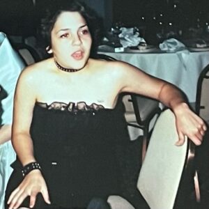 Amanda-Faye Jimenez Instagram - I don’t have a map–paper, digital, celestial–that has a single road that doesn’t lead back to Jenny. Before I knew her, I didn’t know it was not only ok to be unique, but was preferable. No children’s book or song could reassure me of this like the sight of her at freshman orientation with her cropped, bleached hair and oversized red satin shirt. We were 14 and no one I knew looked like that, nor anyone in the group of girls whose rapt attention she held as she spoke, smiling warmly. 

I wasn’t ready. I didn’t seek her friendship for a whole year. I don’t remember how it happened, but it was certainly based on mutual roasting. She was a brilliant artist, accomplished student, beautiful, magnetic, but she never took herself too seriously. As a friend, Jenny never held back from telling you exactly what she thought, but she was also incredibly nurturing. 

I’m trying so desperately not to make this about me, but grief does that, you know? And the plain fact is that there is no me without her. I have over the years come to joyfully accept the knowledge that the inverse isn’t true, because there has to be people who are naturally one of a kind, no bullshit, to teach the rest of us how to at least try. She taught me.

What was supposed to happen was whatever put us on a path of mostly texting on special occasions, birthdays, a random thought or meme, was going to melt away. Because it’s not just that the roads lead back to her–she’s been in every mile marker, and a friendship like ours is a destination. We are maybe 45 years old and we are laughing on porches how we used to laugh on rooftops. We go on vacation together. I have inside jokes about her with her son, Paul. She says something bitingly hilariously true about me at my wedding. And it’s teen girl friendship, the purest, most potent, perfect thing in the world, all over again except we are grown enough to know not to turn away when things get hard. Ok, maybe it wasn’t going to be THAT easy, but it was going to happen for sure, I know.

Jennifer, my heart is completely broken that I won’t get to you again this time. I love you and you are more magical than I can write, but I’ll keep trying.