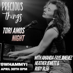 Amanda-Faye Jimenez Instagram - I’ve had more Tori dance floor sing alongs in last few years than I could have ever dreamed of, but I’m greedy and want MORE with all my favorite, happiest, saddest, weirdest songs, so manifesting that 🔮💫 SWIPE TO THE END for a dream that is actually coming true April 30th with @hurrrjurrr, @mysocalledqueerlife and I talking Tori and showing some fav clips @whammyanalogmedia in L.A.!! Tix are only $5 so snag one through the link in my bio 👂w🦶 (IYKYK) #femmefriday #toriamos #earswithfeet