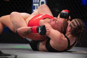 Amanda Leve Instagram - In honor of the @pflmma championships last night, here’s a #ThrowbackThursday to my PFL debut from August! 

#profight #professionalfighter #mma #wmma #pfl #grappling #bjj #jiujitsu #bjjgirls #bjjgirl #comeback #submission #firstroundfinish #rnc #backtake #grapplinggirls #submissiongrappling #winner #prodebut #pro #fighter #grappler #blackbelt #fight #girlfight #cagefighting #cagefighter #cage #giantslayer
