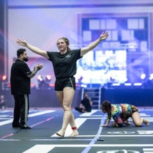 Amanda Leve Instagram - A tshirt over a rashguard because #ComfortIsKey 

📸 @photosbysara_bjj 
#adcc #adcctrials #eastcoasttrials #winner #winning #victory #bjj #grappling #submissiongrappling #rnc #tapout #submissionwrestling #submission #bjjgirls #amandaleve #doac #atlanticcity #jiujitsulife #tshirt #mma #wmma #womensjiujitsu #adcctrials2023 #competing #competition
