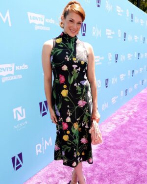 Amanda Righetti Instagram - Thank you @ps_arts for an awesome afternoon supporting creativity and the opportunity for all children to express themselves through the arts. Love your work! #expressyourself2024