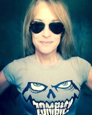 Amanda Wyss Instagram - I’ll be Thelma to your Louise! Ready for the Apocalypse @ashleylaurence
 @zombieriot
