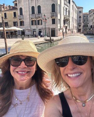 Amanda Wyss Instagram - A magical adventure. Switzerland with my family and visiting one of my dearest friends in Italy.  Planes, trains, cars, toboggans and miles and miles of walking. Some solo parts and lots of love everywhere. Grateful 💖 @lynette_reed_art @livelikealocalitaly 
#family #switzerland  #italy #bassanodelgrappa #venice #travel