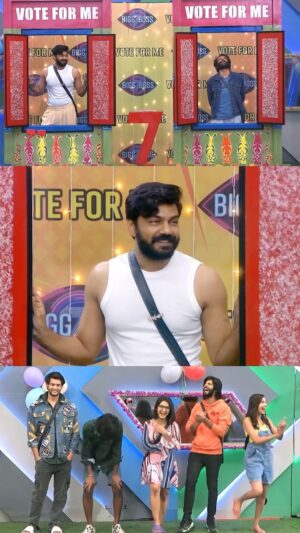 Ambati Arjun Instagram - Arjun inner feel :- Arey entra Idhi 😩😂 

#AA - The Best Entertainer of the House 😍 Navvuthu Navvisthu unde Gunam mana Arjun dhi 🥰 

House lo late ga adugu pettina kuda manchi impact create chesthunadu 💯👏 Keep going Arjun 👍

Let’s extend our love and support to ArjunAmbati through votings! Vote for Arjun Ambati to contribute to his journey towards becoming a title winner! 🏆 

Your vote can make a difference and help him achieve victory. Join the effort to increase the votes and be a part of his success story.

How to vote ?

1) Install Disney Hotstar app
2) Login with your number 
3) Search BiggBossTelugu7 
4) Tap on Vote Icon 
5) Vote for #ArjunAmbati 

Give a Missed Call to 8886676915 (No Charges applied)

#VoteforArjunAmbati #AmbatiArjun #Vote #BiggBossTelugu7 #BiggBoss #BiggBossTelugu #Entertainer