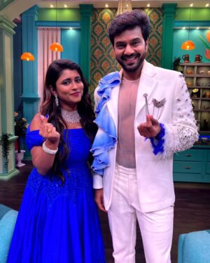 Ambati Arjun Instagram - Candids with the Tarzan ❤️ @ambati_arjun ❤️

Outfit : @pari.designers_ 👗

#biggboss7 #biggboss7buzz #biggboss7buzzz #telugubiggboss #biggbosstelugu #biggbosstelugu7 #biggboss7telugu #geeturoyal #exitinterview #biggbosstelugubuzz