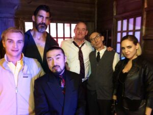 Amber Goldfarb Instagram - A business retreat for serial killers...? If you haven’t checked out our wacky 80’s horror comedy yet, use the discount code: VICIOUSFUN for two free weeks of @shudder #comedy #horrormovie #horror #viciousfun #shudder