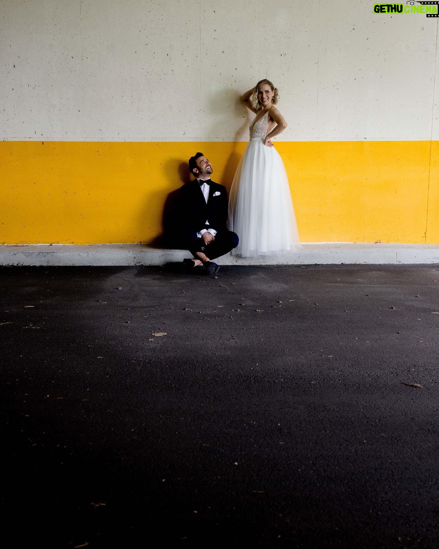 Amber Goldfarb - 1.1K Likes - Not sure what I did to deserve this guy… but I thank my lucky stars every day. ✨ Happy first wedding anniversary my love. 💛💛
Thank you @marlon.foto for capturing these precious moments, @jordanderuiter for the gorgeous custom dress, @sophiemanzerolle for the lovely hair and makeup and @marc_desparois for his colour and cut magic
#weddinganniversary #firstanniversary #anniversary #loveofmylife #wedding