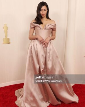 Amber Midthunder Instagram - What a night. I want to congratulate the KOTFM cast and crew. Trophies or not, that’s not where the win is. This has been such a historic time for native people. To see a drum group on the Oscar’s stage, to see @lilygladstone be honored and recognized by her fellow artists, and to see so many of my real life friends and loved ones in this space and in this moment is only scratching the surface of what is to come for our people. The pride and the honor is not in a statue or in the value others place on us, it’s that we will be talking about this time for years and years and what is to come. 
Thank you @theacademy for inviting me and giving me the opportunity to witness this night. 
@lilygladstone you are my hero. Wopila for all that you are. 
•• 
Also I picked this dress because when they said in my fitting I looked like a princess in it, it made me think of my tiny little kid self. Who had big dreams and a big personality. Before I ever thought I’d be an actress I always loved award shows and carpets. And to think, if that version of me could see me on this day, like this, there are no words to what that would mean for her. Doing it for all the little ndn princesses out there!!! We are strong and powerful, but we are soft and tender too💗