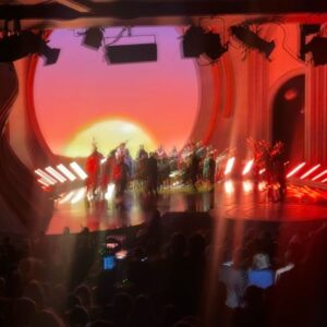 Amber Midthunder Instagram - What a night. I want to congratulate the KOTFM cast and crew. Trophies or not, that’s not where the win is. This has been such a historic time for native people. To see a drum group on the Oscar’s stage, to see @lilygladstone be honored and recognized by her fellow artists, and to see so many of my real life friends and loved ones in this space and in this moment is only scratching the surface of what is to come for our people. The pride and the honor is not in a statue or in the value others place on us, it’s that we will be talking about this time for years and years and what is to come. 
Thank you @theacademy for inviting me and giving me the opportunity to witness this night. 
@lilygladstone you are my hero. Wopila for all that you are. 
•• 
Also I picked this dress because when they said in my fitting I looked like a princess in it, it made me think of my tiny little kid self. Who had big dreams and a big personality. Before I ever thought I’d be an actress I always loved award shows and carpets. And to think, if that version of me could see me on this day, like this, there are no words to what that would mean for her. Doing it for all the little ndn princesses out there!!! We are strong and powerful, but we are soft and tender too💗